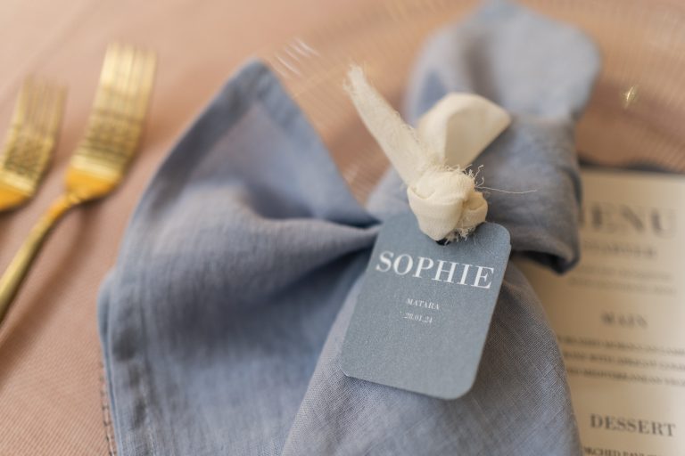 Wedding stationery by Bellapeach Creative at Matara