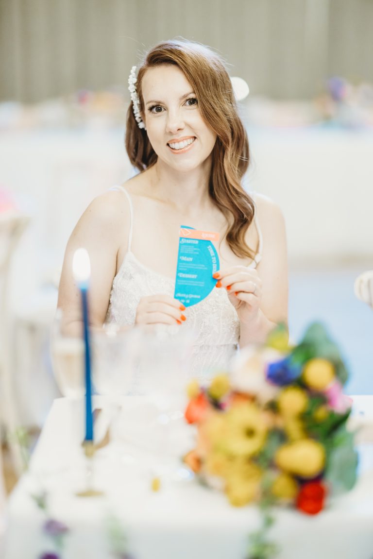 Wedding stationery designed by Bellapeach Creative
